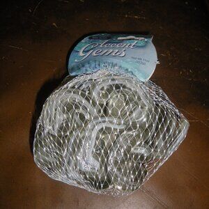 Glass Gems Dome Vase Filler Decorative Beads Marble Pebbles Stones Craft Decor